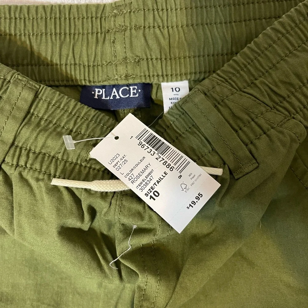 The Children’s Place Boys Cargo Shorts - Olive, Khaki, Beige